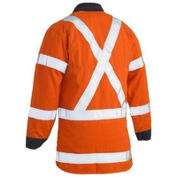 TenCate Tecasafe Plus 700 X Taped Hi Vis TTMC FR Vented Shirt Orange Size XS