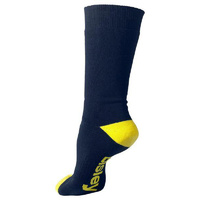 Work Sock (3X Pack) Navy Size 6+