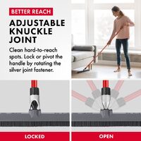 BrightTools Silicone Broom & Squeegee Cleaning System, 3in1 Broom & Squeegee & Quick mop