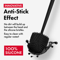 Tyroler BrightTools Antibactrial Toilet Brush (Black)