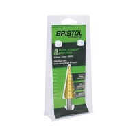 Bristol 4-20mm 9 Step Step Drill Straight Flute BTWSD4-20