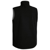 Soft Shell Vest Black Size XS