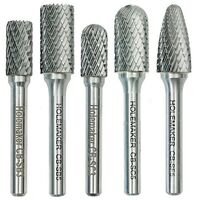 Holemaker 5 Piece 6mm Shank Carbide Burr Set CB6M-SET-06