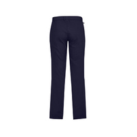 Mens Comfort Waist Flat Front Pant Size 97R Colour Navy
