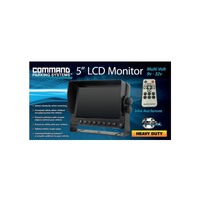 Command 5 Inch TFT LCD Digital Touch Button Monitor with 2 Camera Input