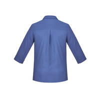 Womens Florence 3/4 Sleeve Shirt Colour Mid Blue