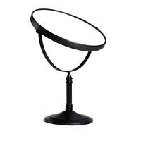 5x magnifying mirror tabletop - black