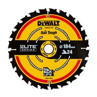 DeWalt 184x20/16mm 24T ELITE Circular Saw Blade DT90257-QZ