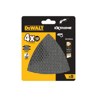 DeWalt 93 x 93mm - 120G Detail Sander Extreme Universal Abrasive Mesh (5 Pk) DTM3093-QZ