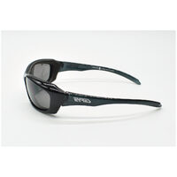 Eyres by Shamir RAZOR EDGE WF Crystal Black Frame Grey AF Lens Safety Glasses