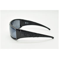 Eyres by Shamir ALLBLACK Aluminum Black Frame Grey FS Lens Safety Glasses