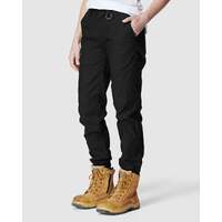 Womens cuffed pant black6