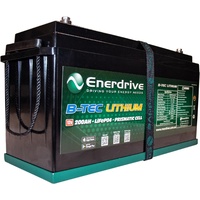 EnerdriveB-TEC 200AMP 12v LiFePO4 Battery BT Gen2 (Battery only)