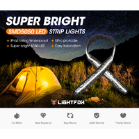 LIGHTFOX 12V LED Camping Light 1.3M  White