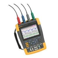 Fluke 100 MHz Colour ScopeMeter - 2 Channels plus DMM/Ext. Input with SCC-290 Kit FLU190-102/SCC