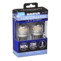 Narva 18264BL 12/24V P21/5W BAY15D LED Stop/Tail Globes Twin Pack