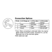 Narva Blue Led Starter Sw. 12V 50A