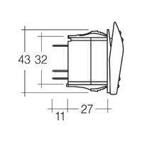 Narva Auxilary Lights Switch Dash Mount 4wd 4x4 Arb Carling 63144Bl