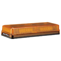 Narva Dual Led Low Profile Beacon Amber Double Flashing Light 12 24 Volt 85064A