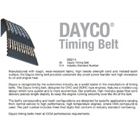 Dayco Timing belt for Ford Ecosport Escape Fiesta Focus Kuga Volvo S60 V40 V60