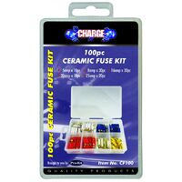 Charge Ceramic Fuse Kit 100Pc Mixed
