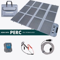 Hardkorr 300W Portable Solar Blanket with 20A Smart Solar Regulator