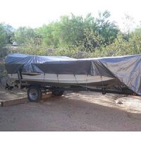 Loadmaster 180Gsm Silver Tarp With Reinforced Corners (12 x 14")