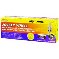 Loadmaster Jockey Wheel 200mm (8") With Swing Away Bracket