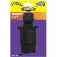 Loadmaster Trailer Plug 7Pin Large Round Plastic Moulded