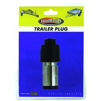 Loadmaster Trailer Plug 7Pin Small Round Aluminium