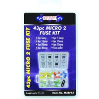 Charge 43Pc Micro 2 Blade Fuse Kit