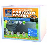 PC Covers Caravan Cover Camper Xlarge Fits Overall Length 12.5' 14.5', 88 Wide
