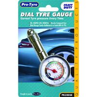 Protyre Dial Tyre Gauge -Heavy Duty