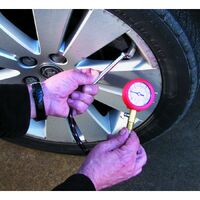 Protyre Heavy Duty Highly Accurate Dial Tyre Gauge