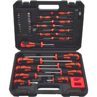PK Tool 43-Piece Screwdriver Set with Precision Screwdrivers and Hex Bits PT30209