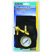 Protyre Tyre Deflator With Gauge Leather Storage Pouch