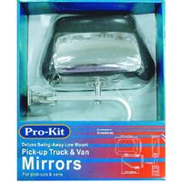 ProKit Mirror 1Pc 250X150mm (9-3/4'' x 6'') Universal Truck Door Low-Mount