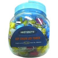Motolite Torch 100Pc Keychain In Pos Display Bowl