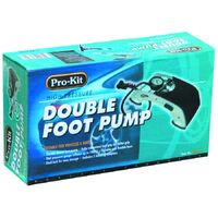 Protyre Foot Pump Twin Cylinder