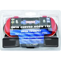 Charge Horn Twin Curved High/Low 12V