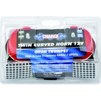 Charge Horn Twin Curved High Low 12V Rg9047