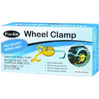 ProKit Security Clamp With Round, Wheel Nut Security Disc