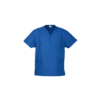 Unisex Classic Scrubs Top Pewter XSmall