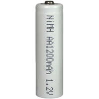 1.2V 1200mAh NiMH AA Raised Button Continuous Current Type