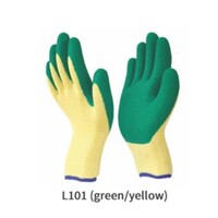 Proch Green Latex Glove #10 Poly Cotton Back HC342DG10