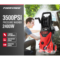 Fieryred High Pressure Washer Cleaner 3500PSI Electric Water Gurney Pump 10M Hose