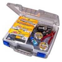 Flambeau 6962ZM Zerust Max Tackle Box with 22 Compartments and Removable Tray