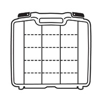 Flambeau 8415 Tuff Tainer Satchel - 15 Inch Fishing Tackle Tray with Zerust