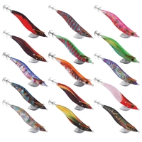 Fish Inc Lures Egilicious Squid Jigs 3.5 Fast Sink Realistic Fishing Lure - Red Rack