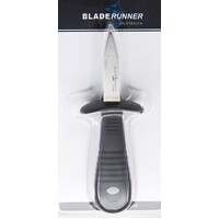 Bladerunner Stainless Steel Oyster Shucking Knife with Thumb Guard